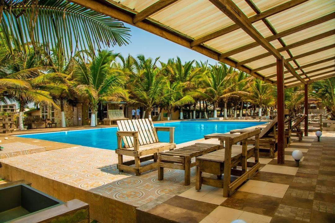 Ocean Green Beach Resort Prampram ภายนอก รูปภาพ
