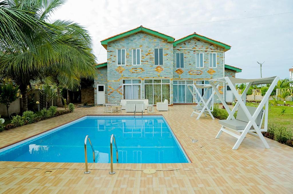 Ocean Green Beach Resort Prampram ภายนอก รูปภาพ